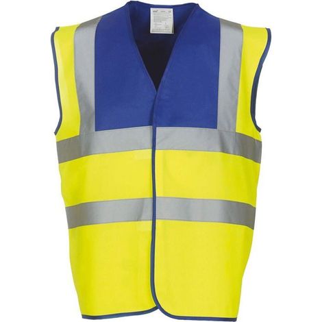 Ropa de protección yoko hvw100 poliéster alta visibilidad