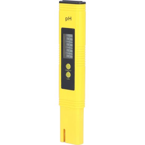 PH-02 pH-mètre portable testeur d'acidité pour aquarium, pisciculture, mesure précise numérique de la qualité de l'eau (livré sans piles, avec poudre) (1/5)
