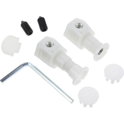 Kit de Fixation Wc Suspendu Boulons en Fer et Nylon (1/5)