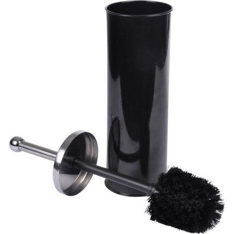 Brosse WC en Métal "Vitamine II" 37cm Noir (1/2)
