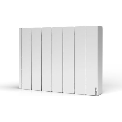 ROINTE - Radiateur connecté BELIZE II BAS 6 éléments 700W Blanc - BRFW0700RADC4 (1/5)