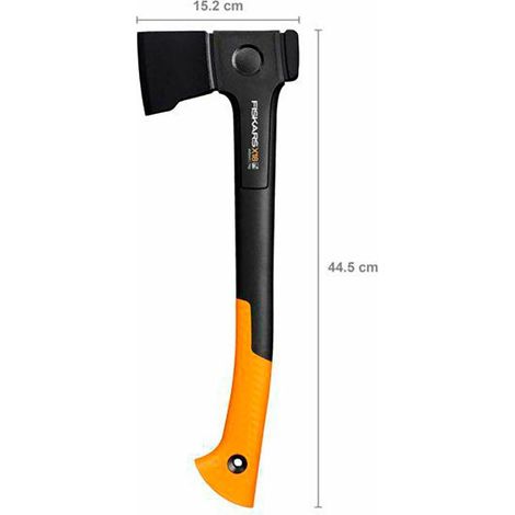 Hacha Fiskars X-series X18 naranja 44,5 cm ergonómica