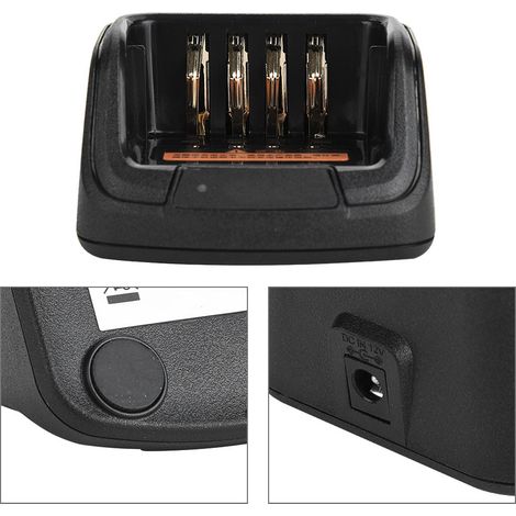 Station de charge pour batterie de talkie-walkie Hytera HYT (12 V CC, 1 A, 850 mAh) (1/5)