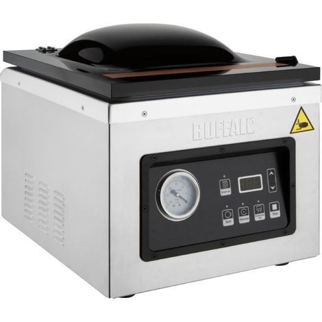 Machine de mise sous vide avec chambre et pompe à huile 9L - Buffalo (1/5)