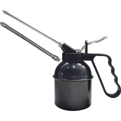 Spritzöler MSM 300 Metall 300ml anthrazit-grau Messingpumpe SAMOA HALLBAUER (1/2)