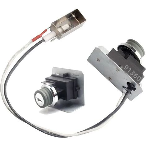 Zündset 91360 für Elektrogrills, kompatibel mit Weber Spirit 200 und 300 Gasgrills sowie Spirit E-310 und E-320 (1/5)