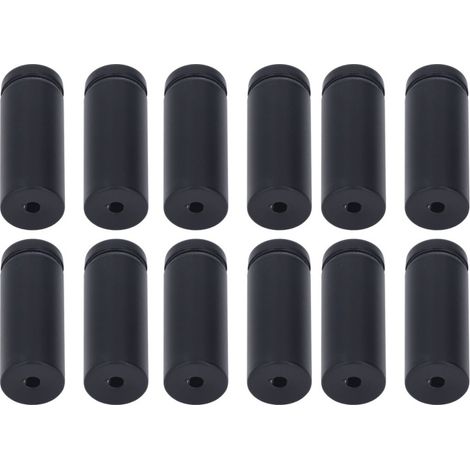 Kit de fixation murale publicitaire de 12 vis d'écartement en acier inoxydable 19 x 50 mm (1/5)