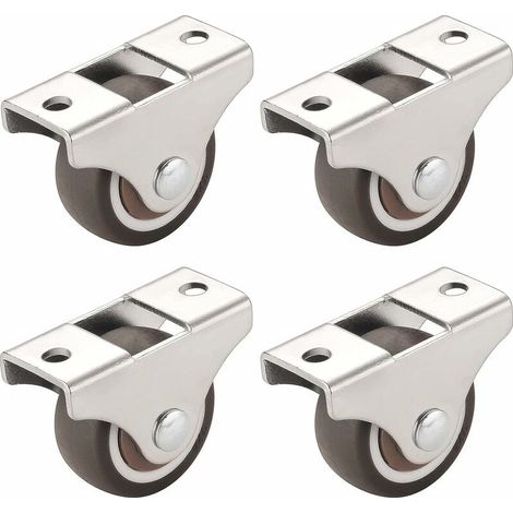 ruedas para muebles, ruedas de transporte, ruedas giratorias, aptas para transportar muebles y objetos pesados, muy prácticas Guazhuni (1/5)