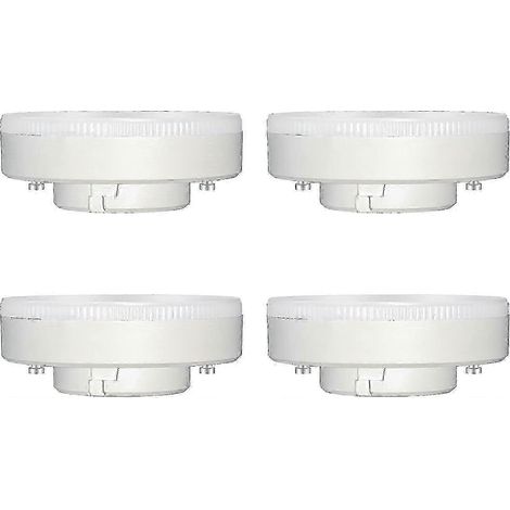 Ampoule LED GX53 10 W blanc neutre 4000 K 800 lm 180 V CA 230 V remplace les lampes fluorescentes compactes et halogènes. Spot encastré non dimmable pour cuisine. (1/5)