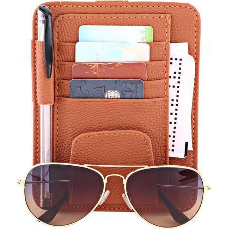 de rangement pour pare soleil de voiture sac de rangement (1/4)