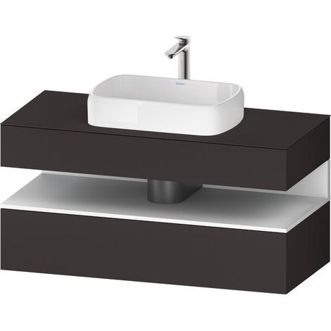 Duravit Collection One Meuble sous-vasque sur console, 1 tiroir,