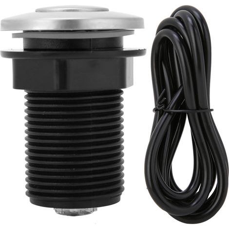 Müllentsorgungs-Schrott-32-mm-Automatik-Luftschalter-Selbstverriegelungsknopf-Pneumatikschlauch-Set (1/5)