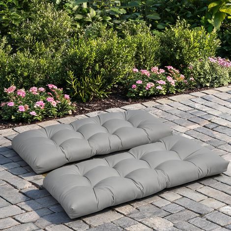 Coussin de banc 2 places en polyester 110 x 48 cm 110 x 48 x 8 cm (1/5)