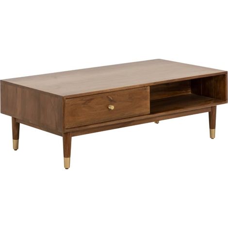 Table basse en bois d'acacia Emiel (1/5)