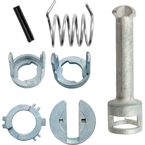 Suitable for 98-07 BMW lock cylinder parts E46 car door lock cylinder parts 7-piece set OE:51218244049 (1/4)