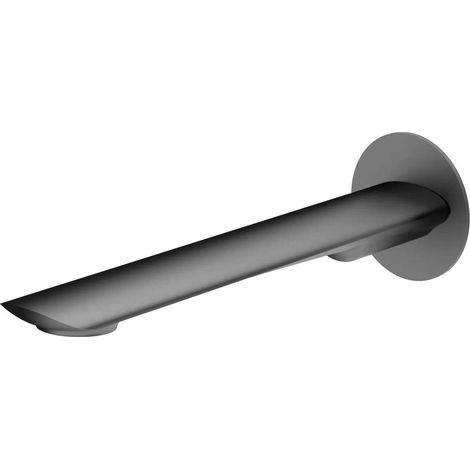 Wand-Wannenauslauf 190 mm, NEOPERL, Aletta Nero, schwarz matt