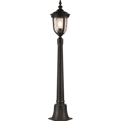 WeGenlockte Cleveland E27 40W IP44 Aluminium, verre transparent Bronze altéré b: 18,5 cm Ø18,5 cm (1/5)