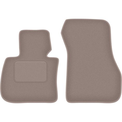 Tapis avant beiges pour : BMW X1 F48 FL SUV (2015-)