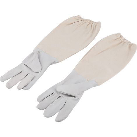 Imker-Schutzhandschuhe mit langen Canvas-Ärmeln, Arbeitsgerät für Anfänger im Imkern (XXXL) (1/5)