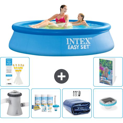 Intex Piscine Easy Set Ronde - 244x61 cm - 7-pièces S228 (1/5)