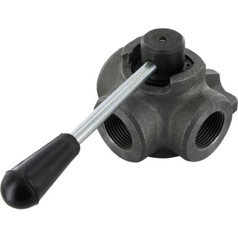 V谩lvula de 3 v铆as T 1" BSP OLEODINAMICA MARCHESINI DH253A (1/5)