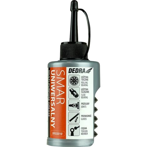 Lubricante dedra degs010 resistente alta carga -25 a 125°C