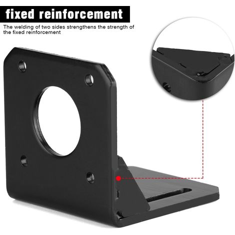Support métallique pour moteur pas à pas 42mm d'imprimante 3D (1/5)