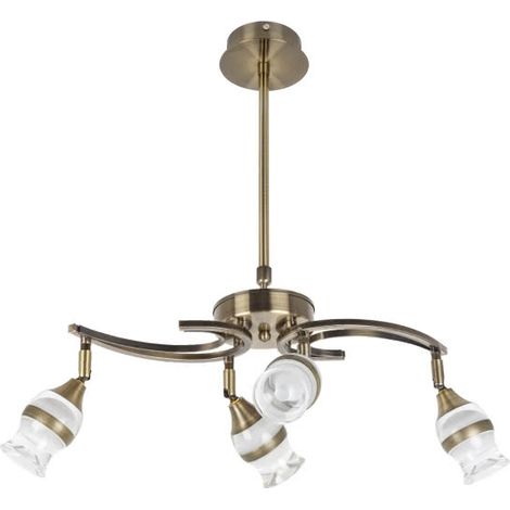 Zodiac Lederlampe 4x5W 4000K 1600lm (6080x48x16cm)