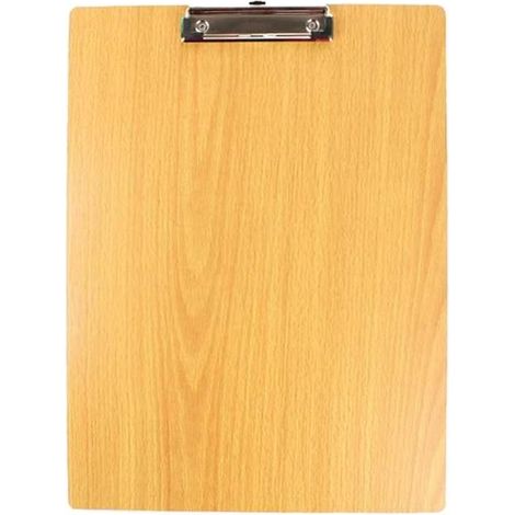 Chemise en bois de grande capacité avec clip discret pour le dessin, l'esquisse et les fournitures d'art (1/5)