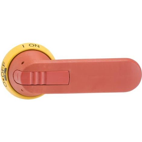 Poignée Pistolet Rouge/Jaune 125mm pour Axe 12mm 1SCA022381R1720 ABB 912431