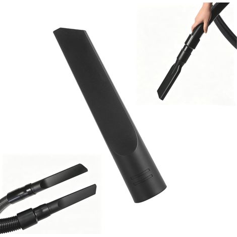 Suceur Aspirateur, 35mm Suceur Plat Extra Long en Plastique Embout Aspirateur Suceur à Fentes Universels pour Le Nettoyage à la Maison (1/5)