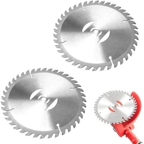 2 Pièces Lame Dents Pour Débrousailleuse,Lame Coupe Bordure sans Fil Lame Debroussailleuse Electrique sans Fil, Lame Debrouissalleuses (1/5)