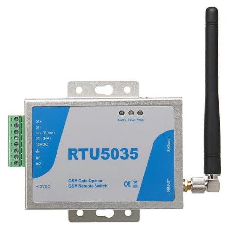 RTU5035 Relais GSM pour ouvre-portail de garage, commande par application, télécommande sans fil, accès à la porte, antenne longue (1/5)