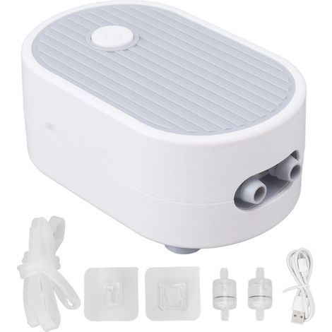 Plateau à thé avec drainage automatique 800mAh 5V 10W USB rechargeable, dispositif d'évacuation pour maison (1/5)