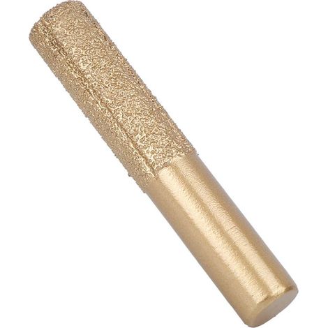 Fraise pour défonceuse, affleureuse et toupie, Bits de routeur diamant Golden brasé tige droite pour couteau de couture de marbre de pierre de quartz12,7 x 13,5 x 75mm (1/5)