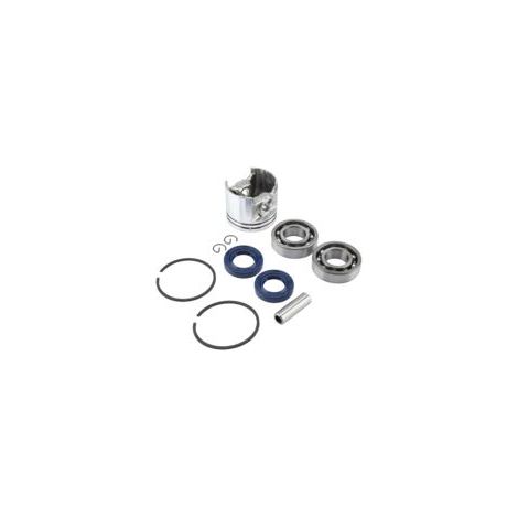 Kit de joint d'huile de roulement 37 mm Compatible STIHL 017 MS170 1 piston, 2 segments, 2 roulements à manivelle, 2 joints