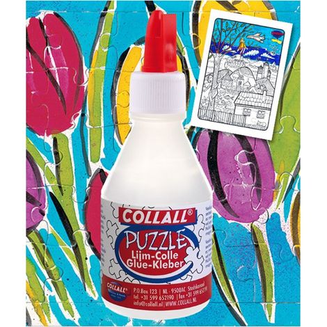 ASTUCEO - Colle puzzle transparente 100ml