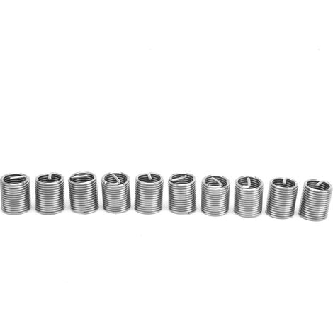 10 Pièces Filetage Mâle Femelle Écrou Réducteur Outil de Réparation Acier Inoxydable Fixation M16x22D (1/5)