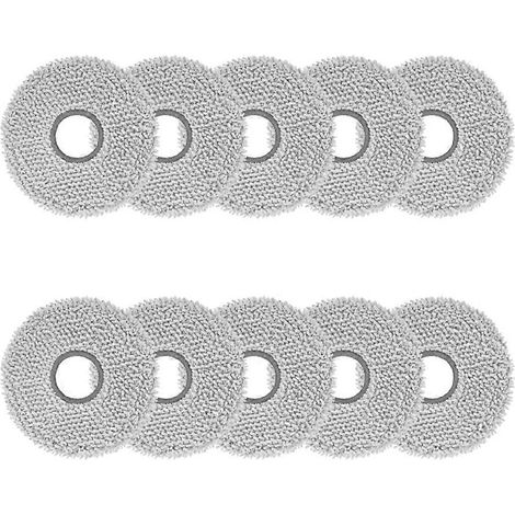 Lot de 10 pièces microfibre lingettes de lavage pour Lefant M3 accessoires pour aspirateur robot tampon de lavage de rechange (1/5)