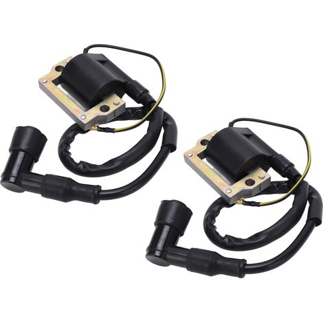 1 paire de bobines d'allumage à faibles émissions et faible consommation de carburant, résistantes à la chaleur, compatibles avec LC50, RD60, YZ60, GT80, DT100, DT175 et DT250 (1/5)