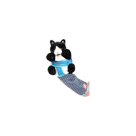 Katzen-Wrestling-Handschuhpuppe – Interaktiver Handschuh mit strapazierfähiger Schutzhülle und Katzenminze – Spiel & Beschäftigung – Crezuo
