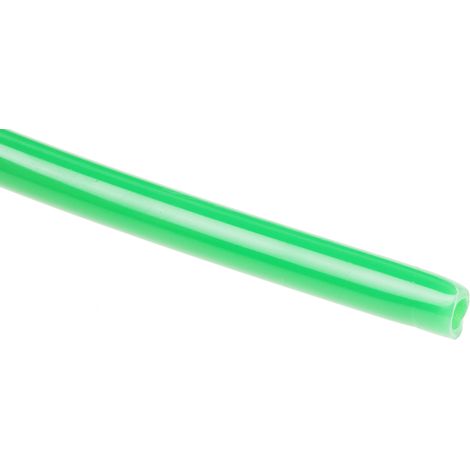 Tuyau à air RS PRO, 5mm x 3.3mm x 30m Vert en Nylon ( Prix pour Bobine de 30 Mètres )