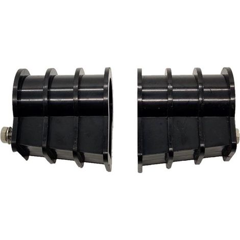 Attaches d'échelle Piscine 2Pcs, Plastique Renforcé avec Fixations Intégrées, Accessoires pour échelles de Natation (1/5)