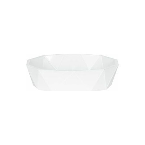 Spirella colección Crystal, Bandeja para pastilla de jabón 3,0 x 10,0 x 11,5 cm, Poliestireno, Blanco