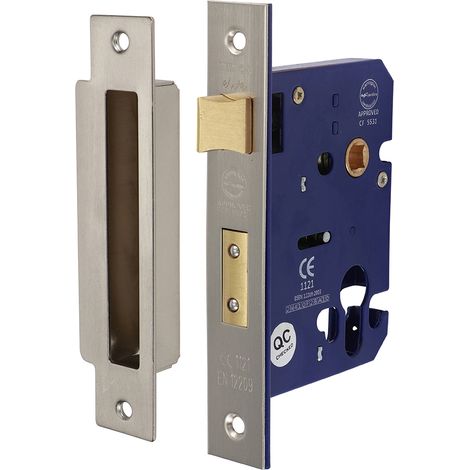 TIMCO Euro Sashlock Satin Nickel - 78mm