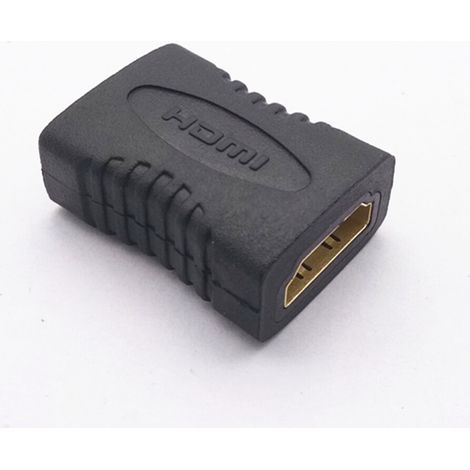 Adaptateur de Coupleur HDMI, 2-Pack Plaqué Or Femelle vers Femelle 4K HDMI Coupleur HDMI Extenseur (1/4)