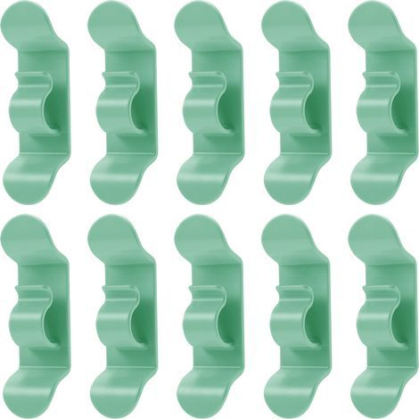 10Un enrouleur de fil bleu clair-Conception auto-adhésive pour ranger les ustensiles de cuisine (1/5)