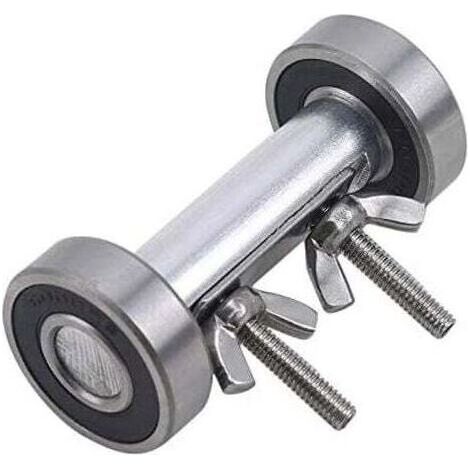 Guide d'angle pour aiguiseur de couteaux, argent, acier inoxydable, rapide et économe en main-d'œuvre, pour burins, outils de travail du bois (1/4)