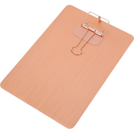 Porte-documents à pince, résistant et de bonne qualité, traité antirouille, fournitures de bureau pratiques (1/5)
