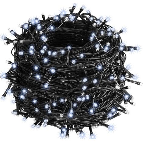 Guirlande de Noël Blanc Froid 20m 200 LED Qualité et sublime (1/4)